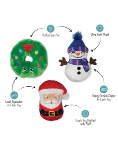 We Have Great Chemis-Tree 3Pcs Dog Toy Set 2