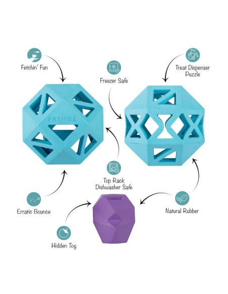 Sweet on the inside blue | Rubber