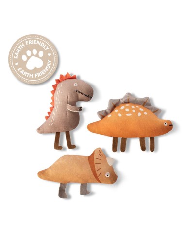 WE CAME WE SAUR CNV MNI TOYSET OF 3