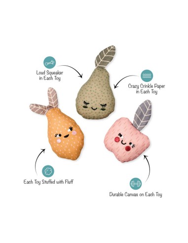 FRESHLY PICKED CNVS MINI TY SET OF3