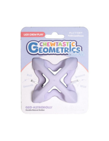 Chewtastic Geometrics Gentle Natural Rubber...