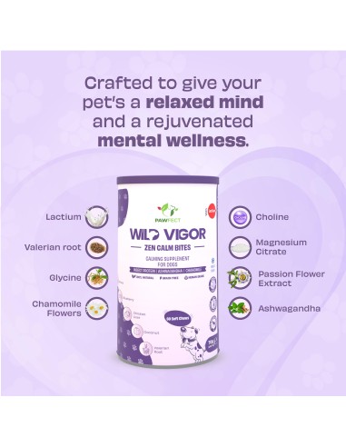 Pawfect supplements Wild Vigor Zen Calm 60 Pcs.