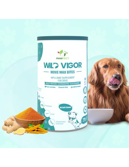 Pawfect supplements Wild Vigor Move Max 60 Pcs.