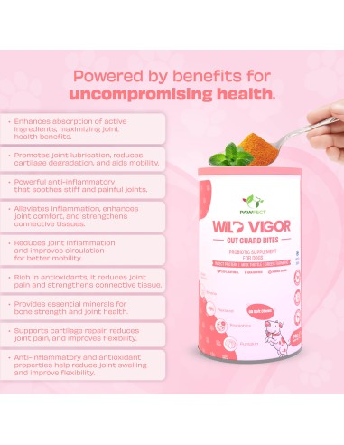 Pawfect supplements Wild Vigor Gut Guard 60 Pcs.