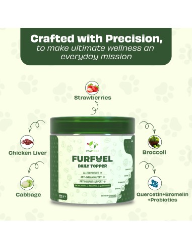 Pawfect supplements Toppers Furfuel Daily 150 gr.