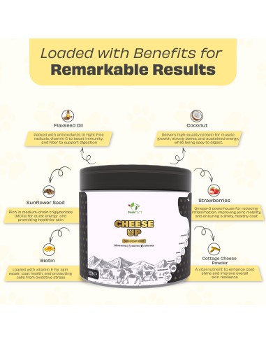 Pawfect supplements Toppers Cheese Up 150 gr.