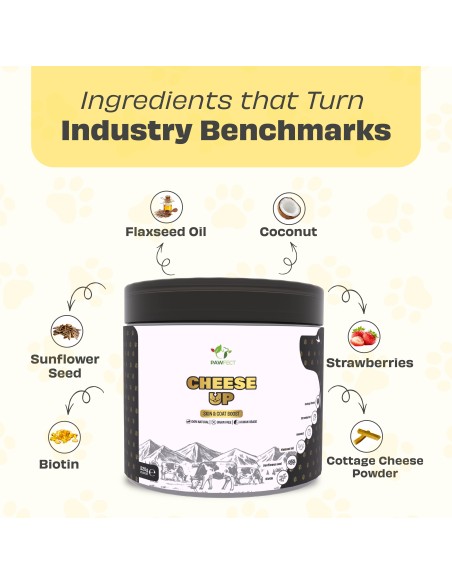Pawfect supplements Toppers Cheese Up 150 gr.