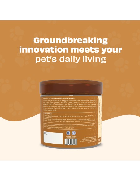 Pawfect supplements Toppers Nutterly Vital 250 gr.