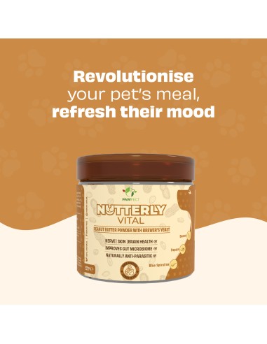 Pawfect supplements Toppers Nutterly Vital 250 gr.