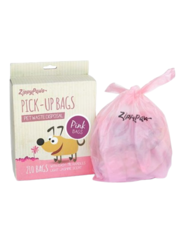 Unscented Loose Bags - Pink, 210-ct