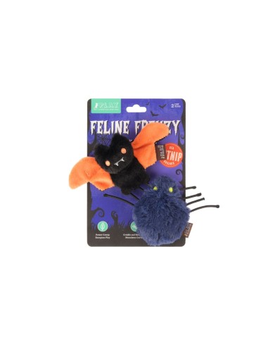 PLAY Feline Frenzy - Halloween Cat Toy - Boo Crew (2)  - Feline Frenzy - Creepy Critters