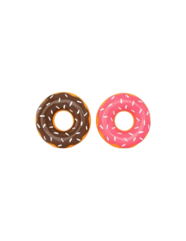 Latex Donutz - Chocolate and Blueberry/Strawberry (2-pack)