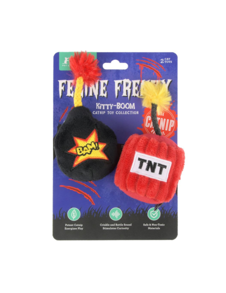 PLAY Feline Frenzy - Killer Halloween collection : PLAY Textuur - Feline Frenzy - Kitty-BOOM