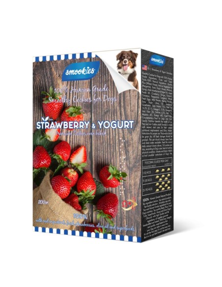 Smookies Strawberry & Yogurt : Smookies - Aardbei & Yoghurt