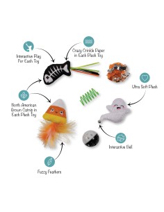 Fringe Sweet Treats, Spooky Feats | Cat - Set 2