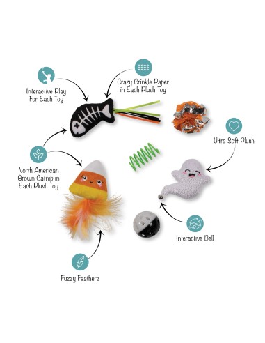 Fringe Sweet Treats, Spooky Feats | Cat - Set