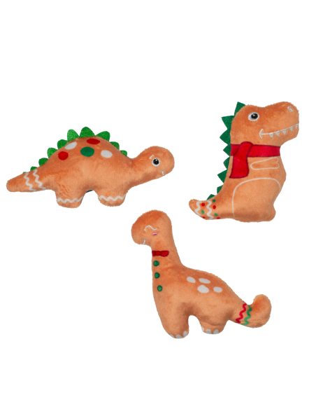 Baking Spirits Bright 3Pcs Small Dog Toy Set