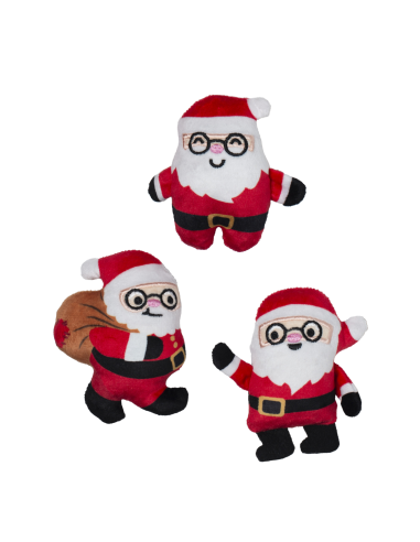 Rebel Wo A Claus 3Pcs Small Dog Toy Set