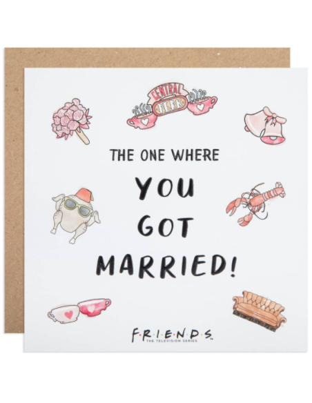 Friends Official - The One Where You Got Married : Pop-Up Cards - The One Where You Got Married