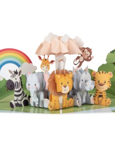 Celebration Hip Hip Hooray : Pop-Up Cards - Baby Shower