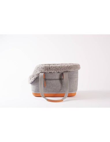 GRAY DELUXE DOG CARRIER
