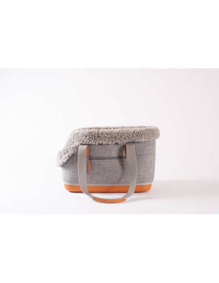 GRAY DELUXE DOG CARRIER