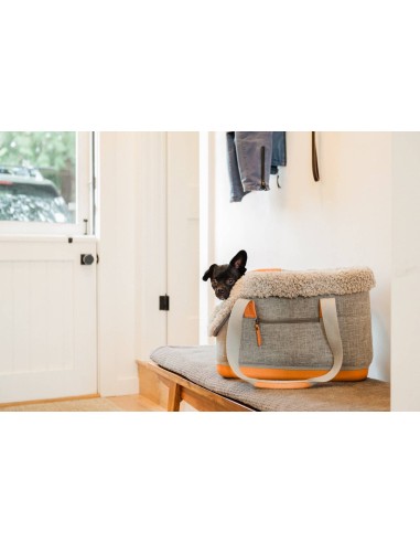 GRAY DELUXE DOG CARRIER