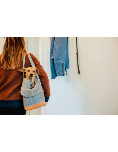 GRAY DELUXE DOG CARRIER