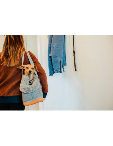 GRAY DELUXE DOG CARRIER