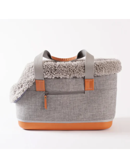 GRAY DELUXE DOG CARRIER