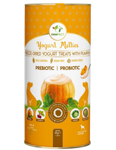 Pawfect FREEZE DRIED YOGURT TREATS with Pumpkin 38 gr.