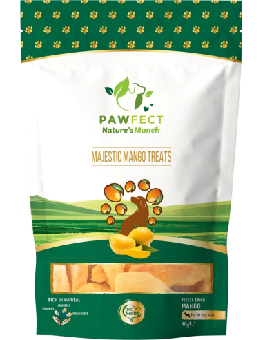 Pawfect Natures Munch Dog Treats MANGO 40 gr.