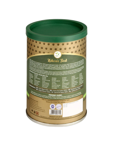 PawFect FREEZE DRIED CAT TREATS Goat Meat 50 gr.