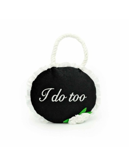 "I Do Too" Wedding Sign - Dog Toy