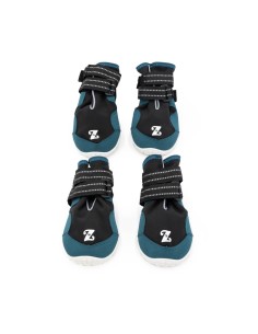 Adventure Dog Boots Color Teal Trim Size Small 2