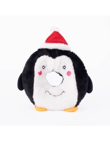 Donutz Buddies - Penguin - Christmas Dog Toy