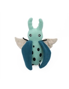 ecoZippy Corduroy Critter - Beetle - Dog Toy
