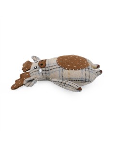 ecoZippy Cotton Cuddler - Moose - Dog Toy 2