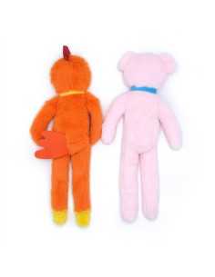 Fluffy Peltz - Chicken and Pig - Dog Toy 2