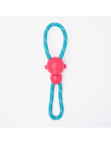 ZippyTuff Monkey RopeTugz® - Pink - Dog Toy