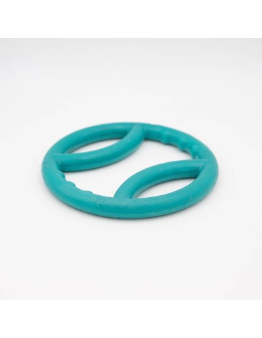ZippyTuff Squeaky Ring - Teal - Dog Toy