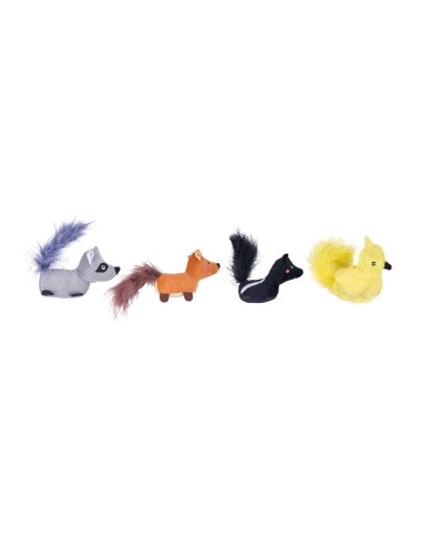 ZippyClaws® 4-Pack - Critters