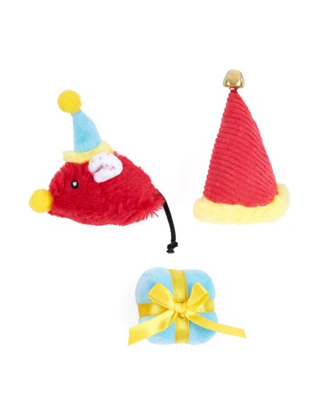 ZippyClaws 6-Pack - Birthday Party - Cat Toy