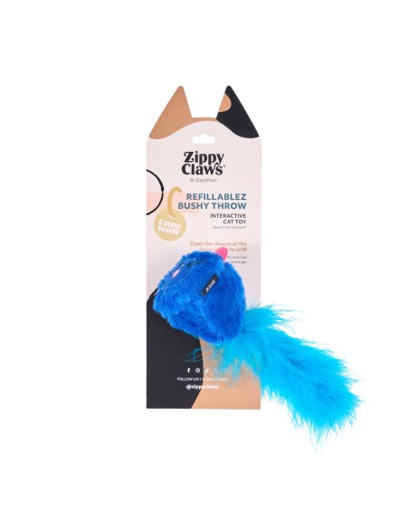 ZippyClaws® Refillablez Bushy Throw - Mouse