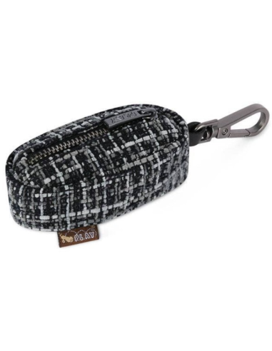 Poop Bag Dispenser - Tweed Black/Gray