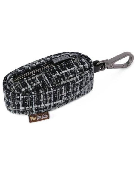 Poop Bag Dispenser - Tweed Black/Gray