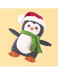 ecoZippy Holiday Cotton Cuddler - Penguin 2