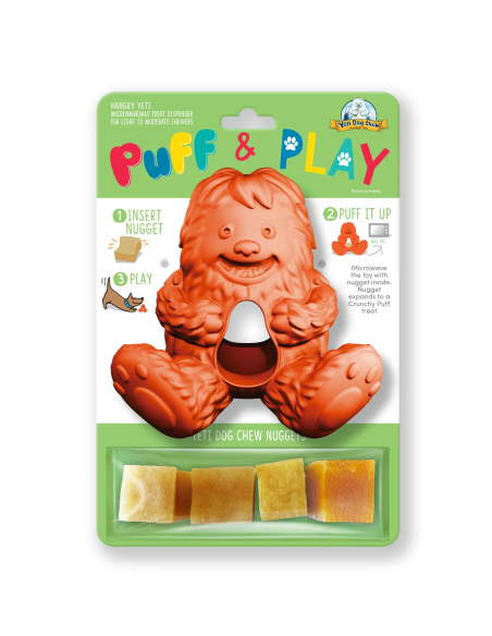 Yeti Puff & Play Hangry Yeti Orange