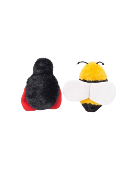 Crinkle 2-Pack Bee and Ladybug