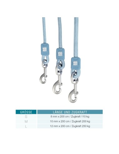 Rope Leash 2m Ø 10mm - Matrix 2.0 Black/M-L